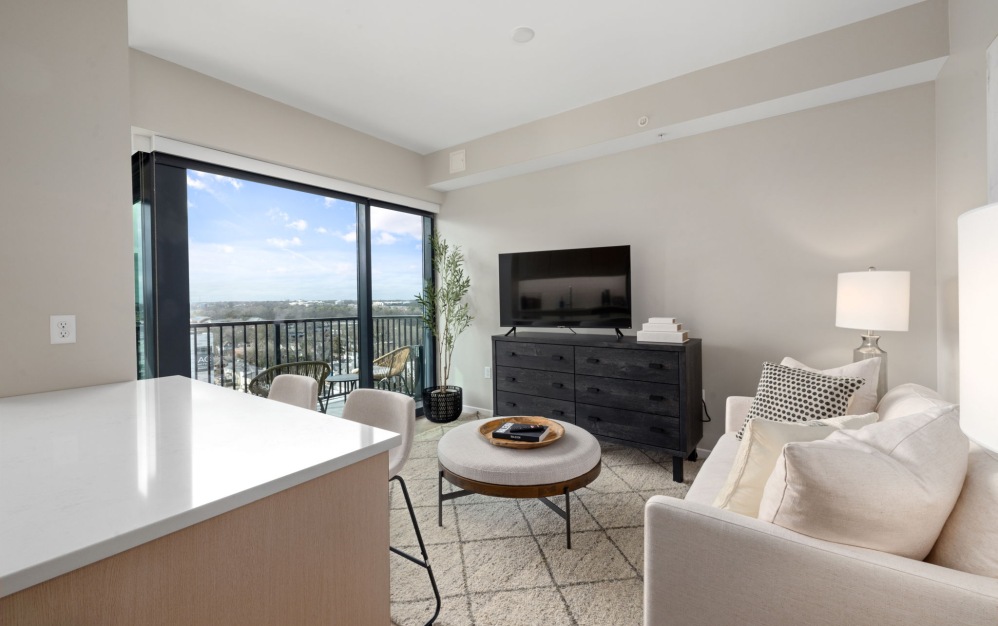 U02 - 1 bedroom floorplan layout with 1 bathroom and 618 square feet (Expansive Living Area)