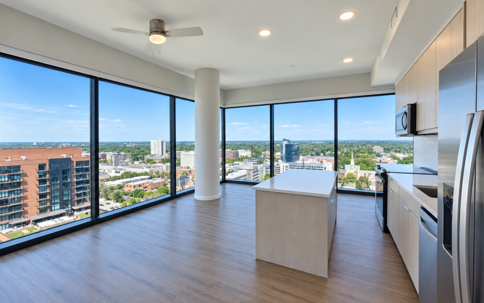 B05 - 2 bedroom floorplan layout with 2 bathrooms and 1034 square feet (Expansive Living Area)